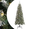 vidaXL Sztuczna choinka z podstawą Zielony 180 cm PVC, plastik i stal