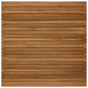 vidaXL Blat stołu 90 x 90 x 3,5 cm Kwadrat Lite drewno teakowe