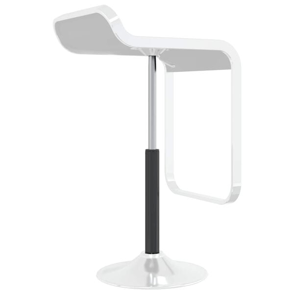 vidaXL Cylinder gazowy do krzesła biurowego Czarny 21,5 cm Żelazo