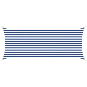 vidaXL Żagiel przeciwsłoneczny Niebieski i biały 5 x 2 m