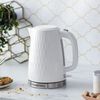 Russell Hobbs Czajnik elektryczny Honeycomb, biały