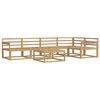 vidaXL Zestaw sof na zewnątrz 6 pcs Biały 79 x 79 x 37 cm