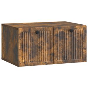 vidaXL Szafka RTV montowana na ścianie Dąb wędzony 59,5 x 41 x 30 cm