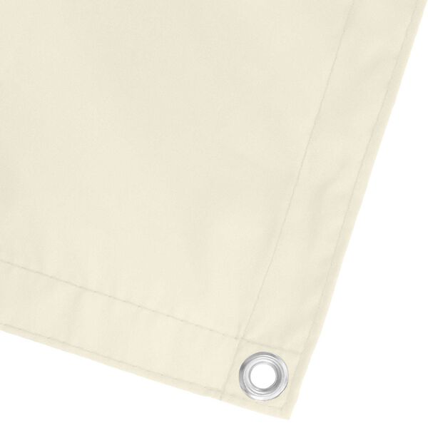 vidaXL Ekran balkonowy Aluminium Oxford powlekany PU