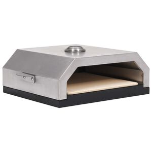 vidaXL Piec do pizzy z kamieniem, na grill gazowy lub węglowy