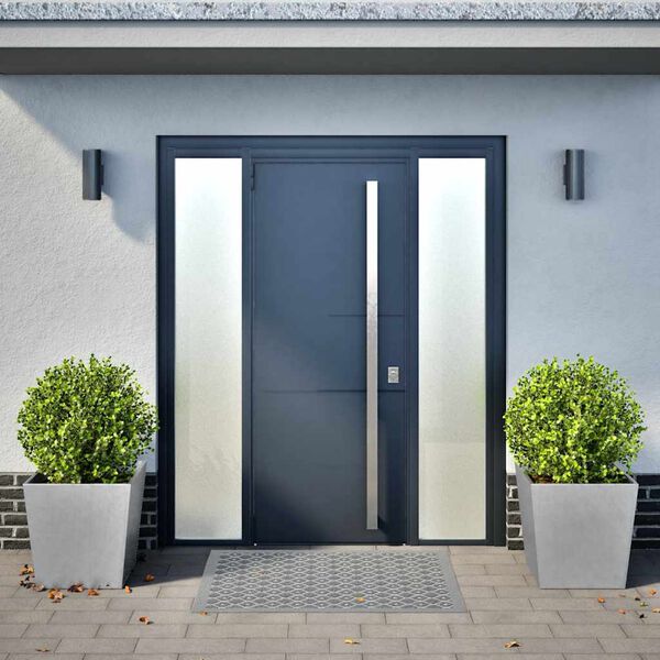 vidaXL Donice ogrodowe, 50x50x50 cm, 2 szt., stal galwanizowana