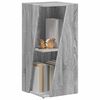 vidaXL P&oacute;łka boczna Szary Sonoma 33 x 32 x 70,5 cm