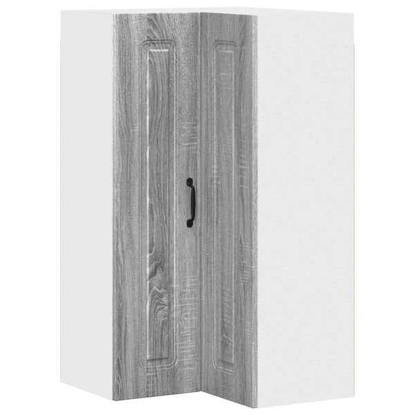 vidaXL Szafka kuchenna Kalmar Szary Sonoma 57 x 57 x 100 cm