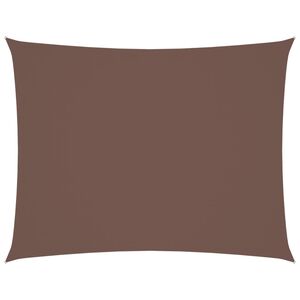 vidaXL Prostokątny żagiel ogrodowy, tkanina Oxford, 2,5x4 m, brązowy