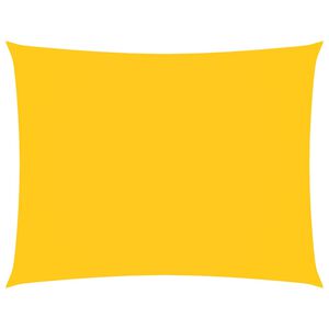 vidaXL Prostokątny żagiel ogrodowy, tkanina Oxford, 2,5x3,5 m, ż&oacute;łty