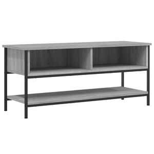 vidaXL Szafka pod TV, szary dąb sonoma, 100x35x45 cm