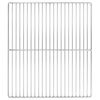 vidaXL Ruszt grillowy 45 x 40 cm Stal nierdzewna srebrny