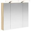 vidaXL Szafka z lustrem do łazienki Dąb Sonoma 80 x 14.5 x 70 cm