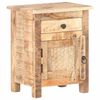 vidaXL Szafka nocna, 40x30x50 cm, surowe drewno mango