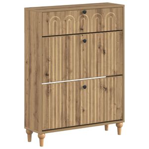 vidaXL Szafka na buty ALKMAAR 78 x 24 x 103 cm Drewno inżynieryjne