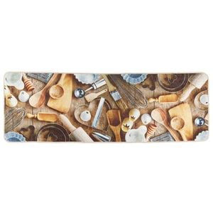 vidaXL Dywanik kuchenny, kolorowy, 60x180 cm, zmywalny