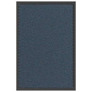 vidaXL Wycieraczka Niebieska 40x60 cm