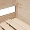vidaXL Ł&oacute;żko dzienne rozsuwane, 80x200 cm, lite drewno sosnowe