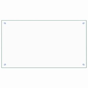 vidaXL Panel ochronny do kuchni, przezroczysty, 90x50 cm, szkło