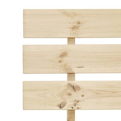vidaXL Rama łóżka, lite drewno sosnowe, 180 x 200 cm