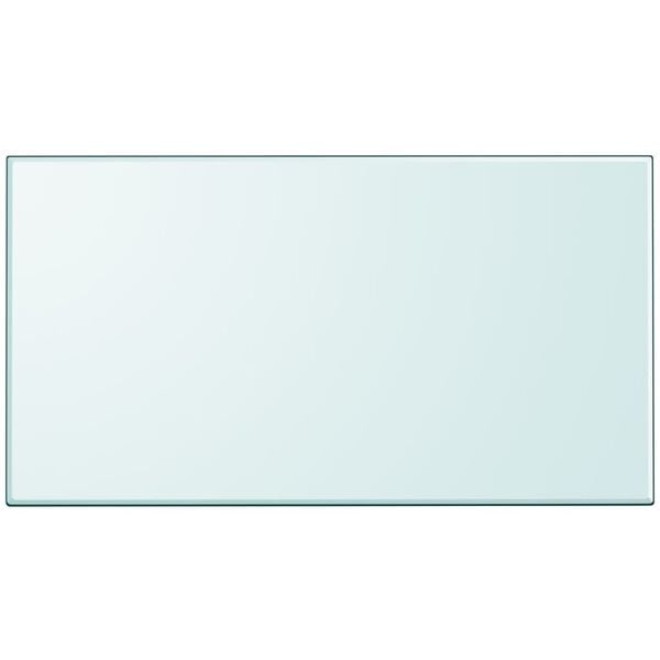 vidaXL Blat stołu szklany, prostokątny 1200x650 mm