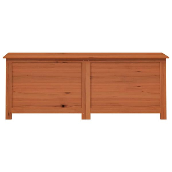 vidaXL Ogrodowa skrzynia na poduszki, brązowa, 150x50x56 cm, jodłowa