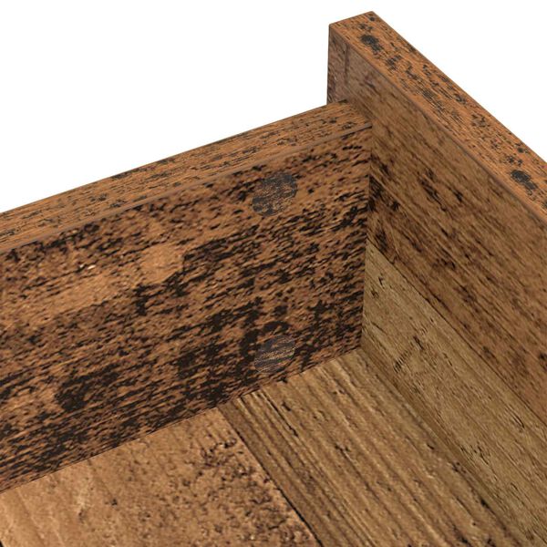 vidaXL Okładka Śrubowa Samoprzylepna 12 pcs Stare drewno &Oslash; 20 x 0,5 mm