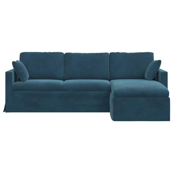 vidaXL Sofa Niebieski