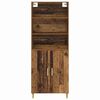 vidaXL Highboard Stare drewno 69,5 x 32,5 x 180 cm