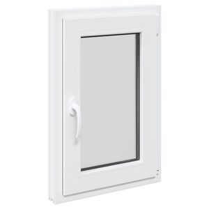 vidaXL Okno piwniczne typu tilt & turn RISOR 50 x 75 cm PVC i szkło