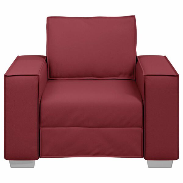 vidaXL Sofa Czerwone wino 99 x 80 x 84 cm tkanina