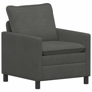 vidaXL Sofa ciemnoszary 76 x 81 x 87,5 cm tkanina
