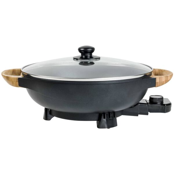 Bestron Elektryczna patelnia wok, AEW100AS, czarna