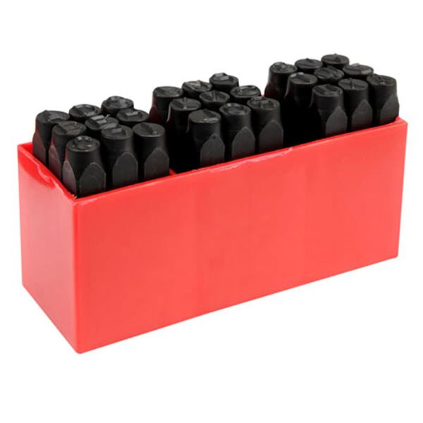 YATO Znacznik literowy, 27 części, 8 mm