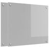 vidaXL Panel kuchenny 2 szt. Jasnoszary 70 x 60 cm szkło hartowane