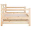 vidaXL Ł&oacute;żko rozsuwane, 2x(80x200) cm, lite drewno sosnowe