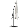 vidaXL Parasol na wysięgniku 3,5 m, piaskowy