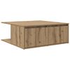 vidaXL Stolik kawowy dąb artisan 80 x 80 x 31 cm