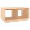 vidaXL Stolik kawowy, 80x50x40 cm, lite drewno sosnowe