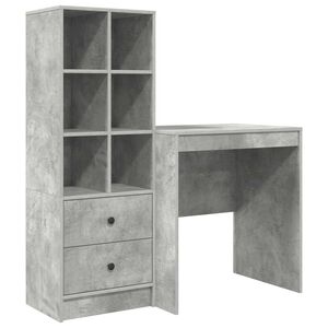 vidaXL Biurko Betonowy szary 115,5 x 50 x 127 cm 2 szt.