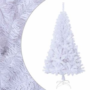 vidaXL Sztuczna choinka o grubych gałązkach, biała, 150 cm, PVC