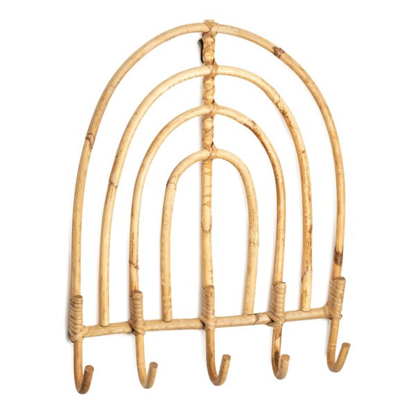 KidsDepot Wieszak na odzież Ruby, rattanowy