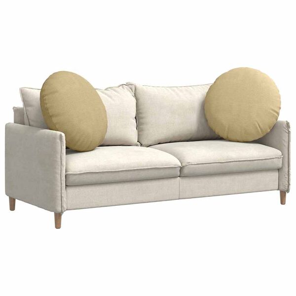 vidaXL Poduszki na siedziska 2 pcs Szary zielony &Oslash; 80 cm