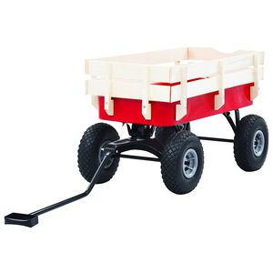 vidaXL W&oacute;zek ręczny, 150 kg, czerwony