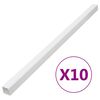 vidaXL Kanał elektroinstalacyjny, 100x40 mm, 10 m, PVC