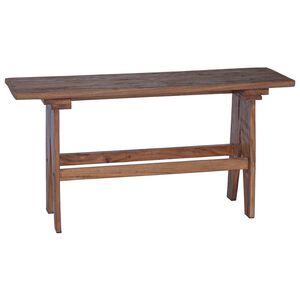 vidaXL ławka Naturalny 100 x 30 x 51 cm Lite drewno z odzysku