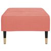 vidaXL Podn&oacute;żek, r&oacute;żowy, 78x56x32 cm, aksamitny