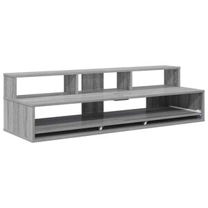 vidaXL Biurko studyjne Szary Sonoma 152 x 42,5 x 36 cm