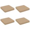 vidaXL Poduszki siedzące 4-częściowe VUGHT 4 pcs 100% poliester