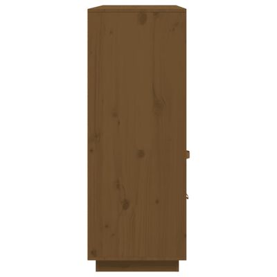 vidaXL Kredens, miodowy brąz, 100x40x108,5 cm, lite drewno sosnowe